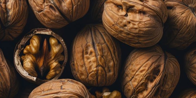 پوست کندن گردو